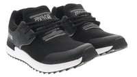 Versace Jeans Couture Black Signature Athletic Fashion Sneakers