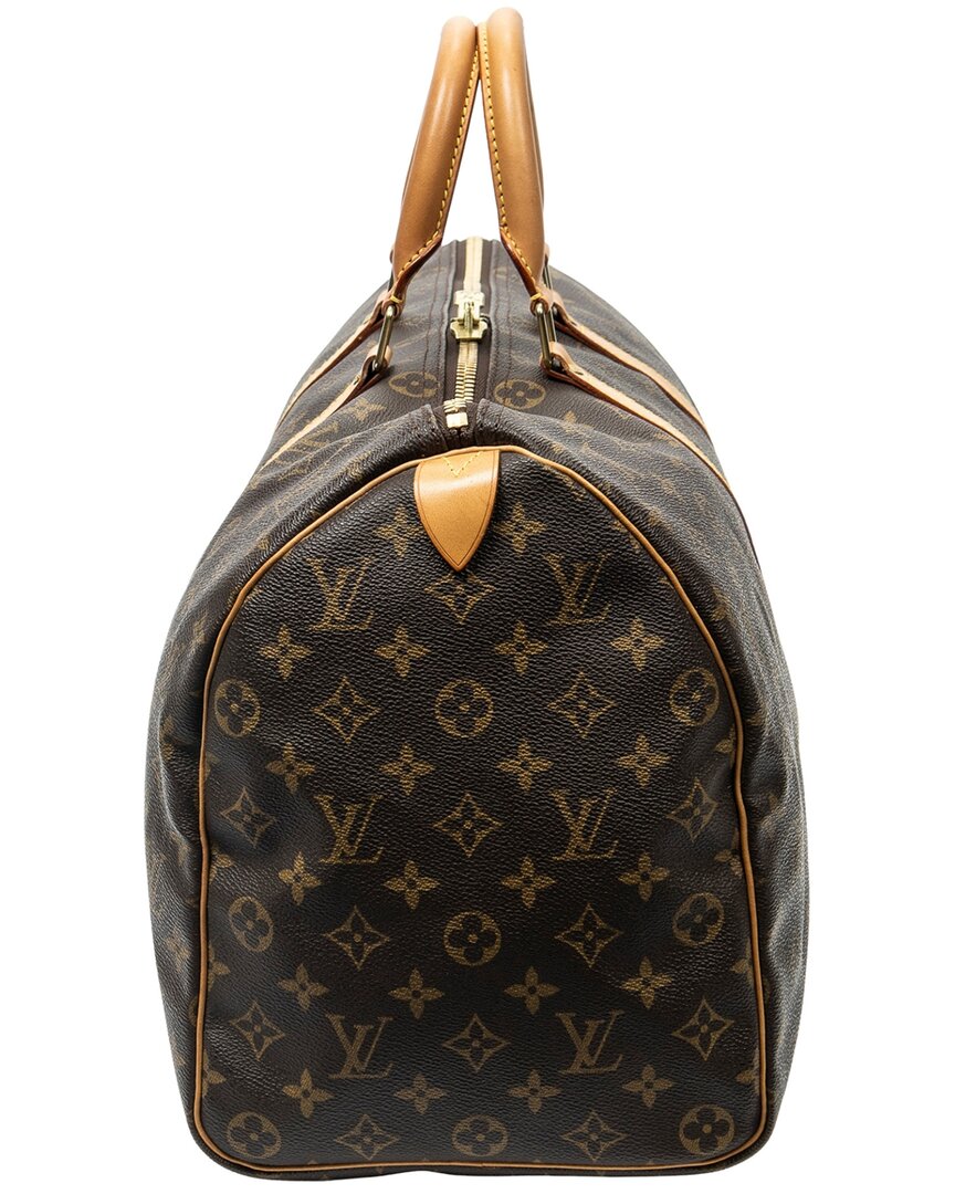Louis Vuitton Louis Vuitton Brown Monogram Canvas Keepall (Authentic Pre-Loved)