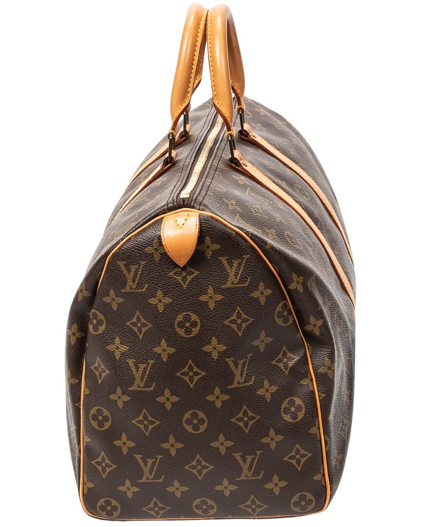 Louis Vuitton Louis Vuitton Brown Monogram Canvas Keepall (Authentic Pre-Loved)