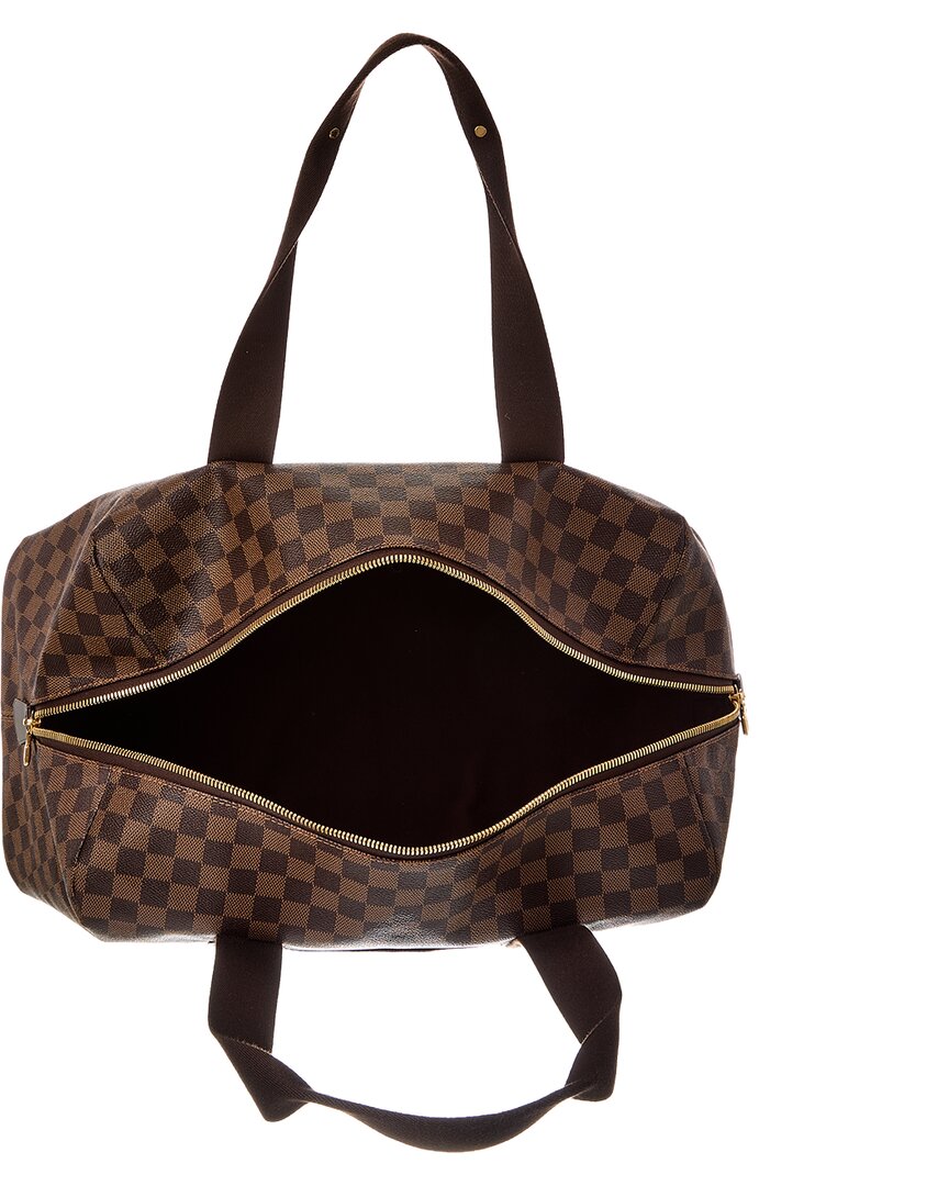 Louis Vuitton Louis Vuitton Brown Coated Canvas Weekender Mm (Authentic Pre-Loved)