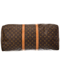 Louis Vuitton Brown Monogram Canvas Keepall (Authentic Pre-Loved)