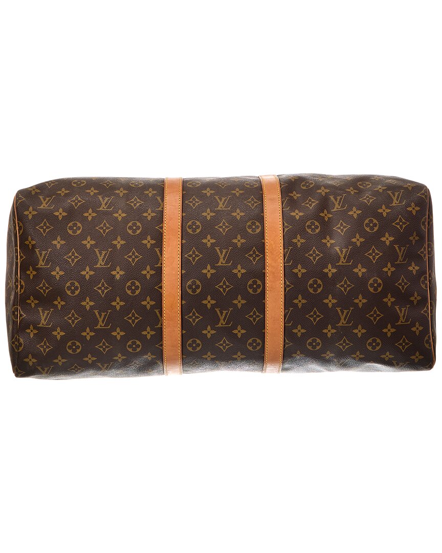 Louis Vuitton Brown Monogram Canvas Keepall (Authentic Pre-Loved)