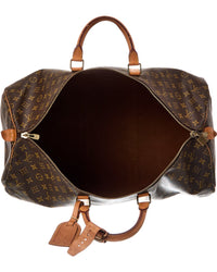 Louis Vuitton Brown Monogram Canvas Keepall (Authentic Pre-Loved)