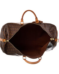 Louis Vuitton Louis Vuitton Brown Monogram Canvas Keepall (Authentic Pre-Loved)