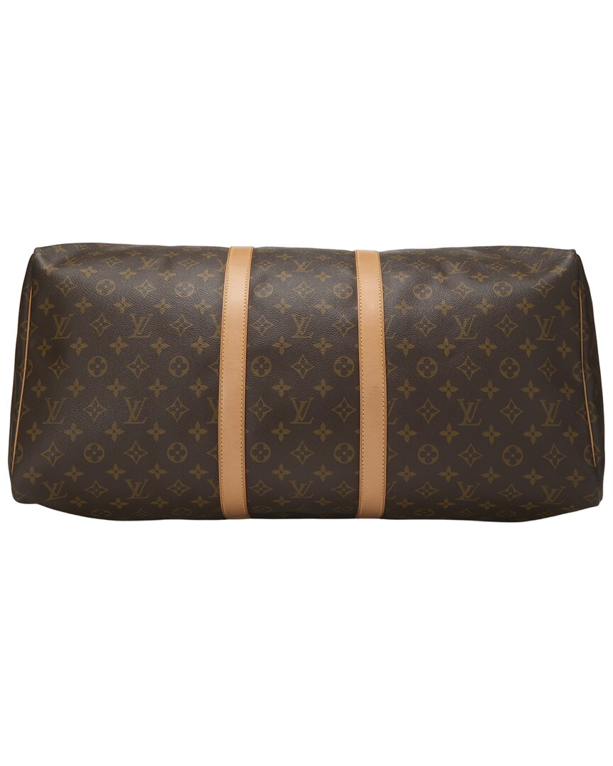 Louis Vuitton Louis Vuitton Brown Monogram Canvas Keepall 55 (Authentic Pre-Loved)