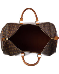 Louis Vuitton Louis Vuitton Brown Monogram Canvas Keepall 50 (Authentic Pre-Loved)