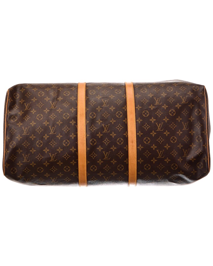 Louis Vuitton Louis Vuitton Brown Monogram Canvas Keepall 60 (Authentic Pre-Loved)