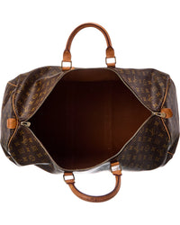 Louis Vuitton Louis Vuitton Brown Monogram Canvas Keepall 55 (Authentic Pre-Loved)