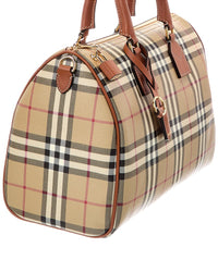 Burberry Burberry Check Canvas Luggage Bag