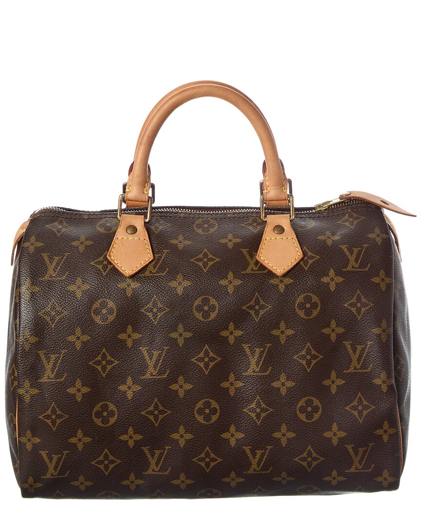 Louis Vuitton Louis Vuitton Brown Monogram Coated Canvas Speedy 30 (Authentic Pre-Loved)