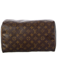 Louis Vuitton Louis Vuitton Brown Monogram Coated Canvas Speedy 30 (Authentic Pre-Loved)