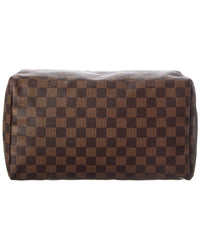 Louis Vuitton Louis Vuitton Brown Damier Ebene Coated Canvas Speedy 25 (Authentic Pre-Loved)