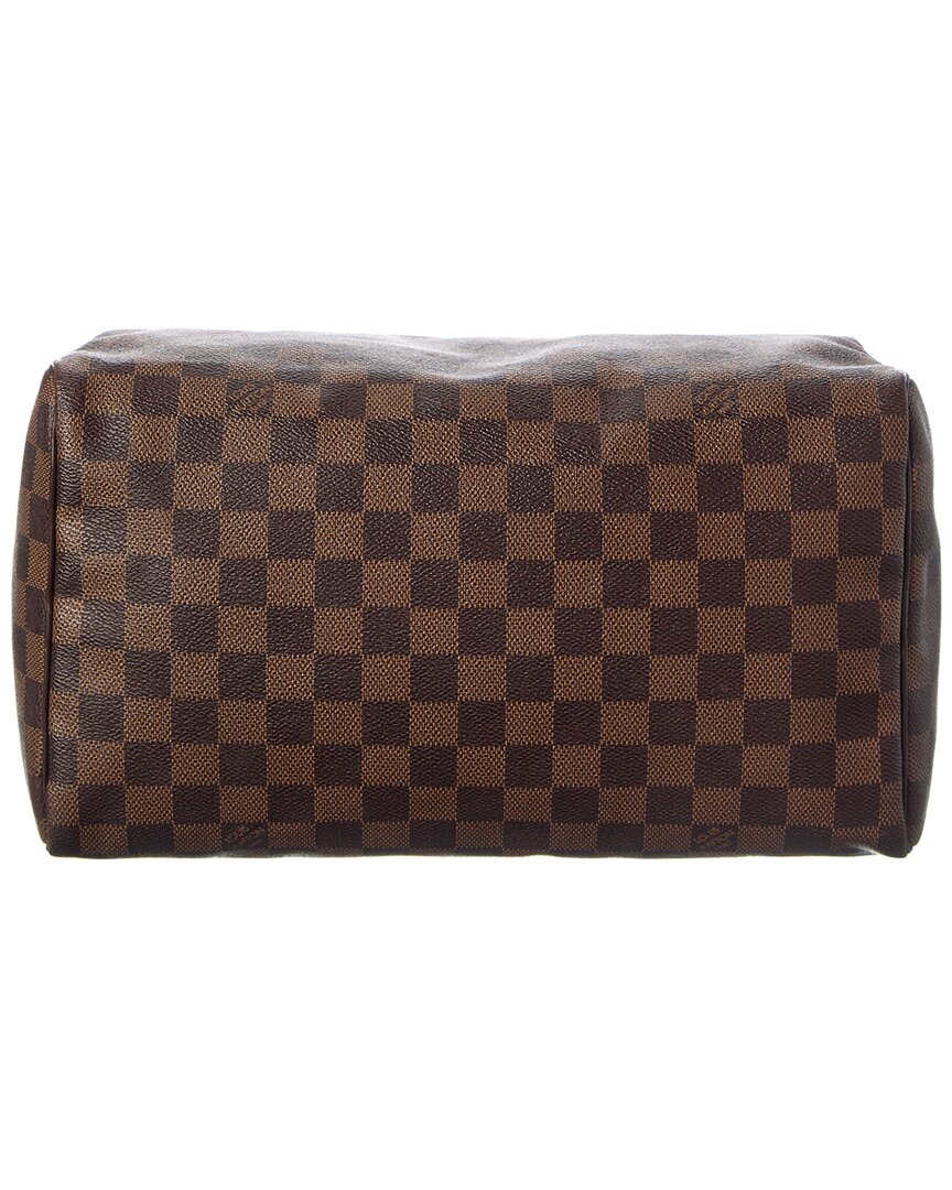 Louis Vuitton Louis Vuitton Brown Damier Ebene Coated Canvas Speedy 25 (Authentic Pre-Loved)