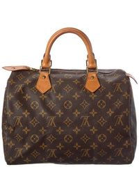 Louis Vuitton Louis Vuitton Brown Monogram Coated Canvas Speedy 30 (Authentic Pre-Loved)