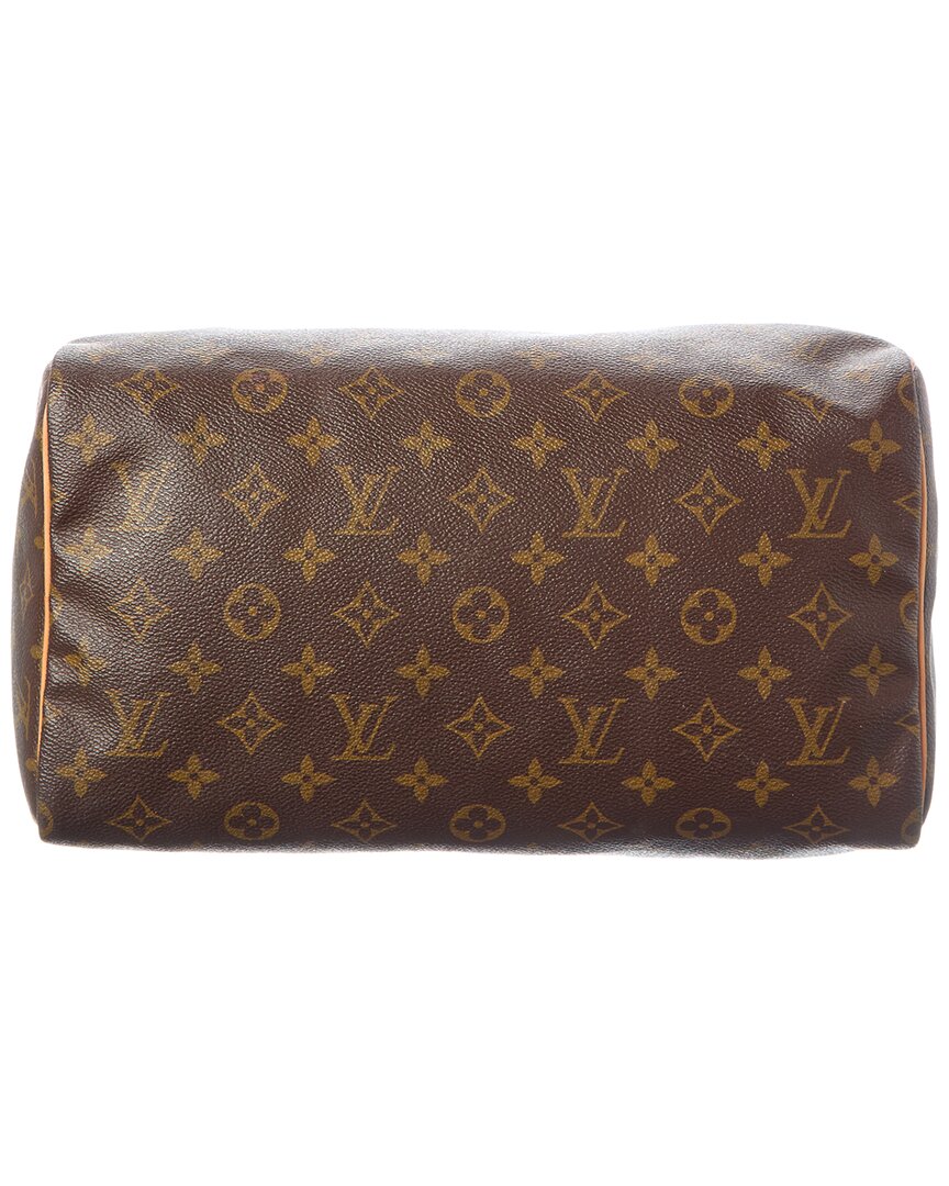 Louis Vuitton Louis Vuitton Brown Monogram Coated Canvas Speedy 30 (Authentic Pre-Loved)