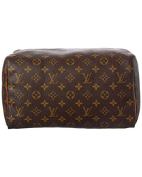 Louis Vuitton Louis Vuitton Brown Monogram Coated Canvas Speedy 30 (Authentic Pre-Loved)