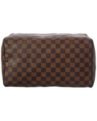 Louis Vuitton Louis Vuitton Brown Damier Ebene Coated Canvas Speedy 30 (Authentic Pre-Loved)