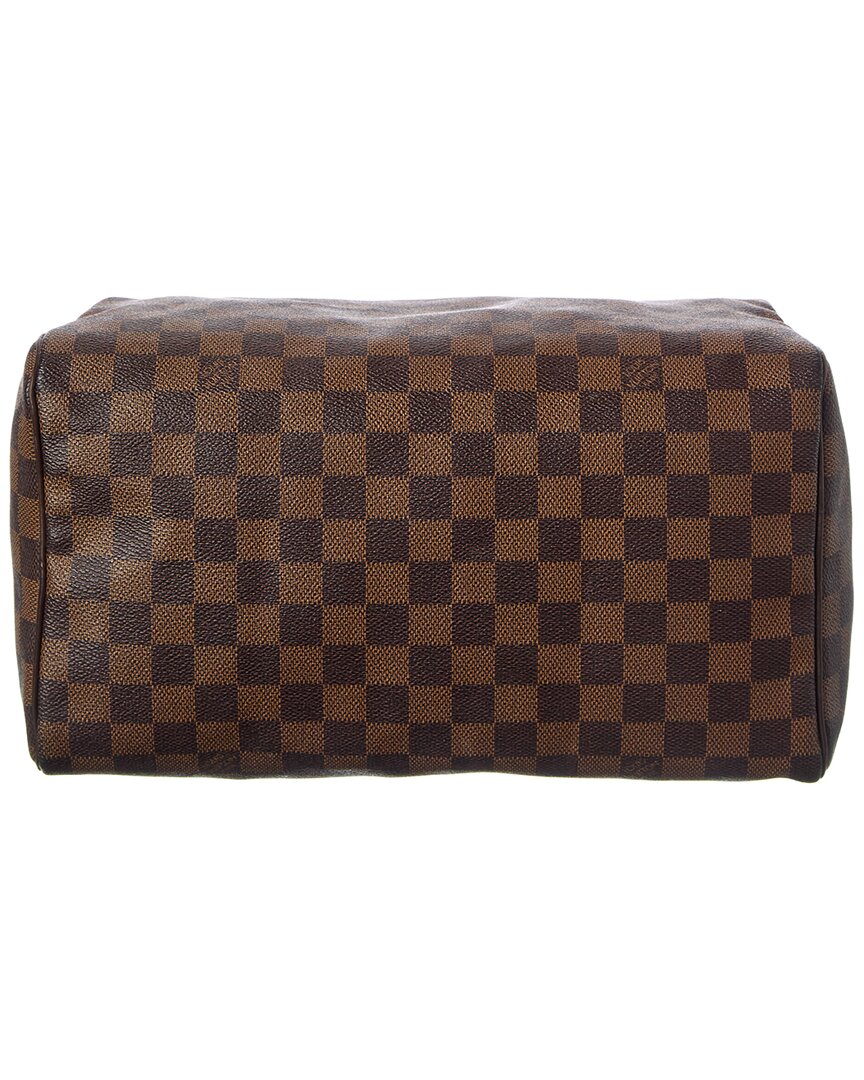 Louis Vuitton Louis Vuitton Brown Damier Ebene Coated Canvas Speedy 30 (Authentic Pre-Loved)