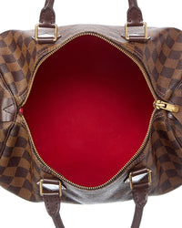 Louis Vuitton Louis Vuitton Brown Damier Ebene Coated Canvas Speedy 30 (Authentic Pre-Loved)