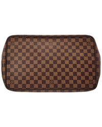 Louis Vuitton Louis Vuitton Brown Damier Ebene Coated Canvas Greenwich Pm (Authentic