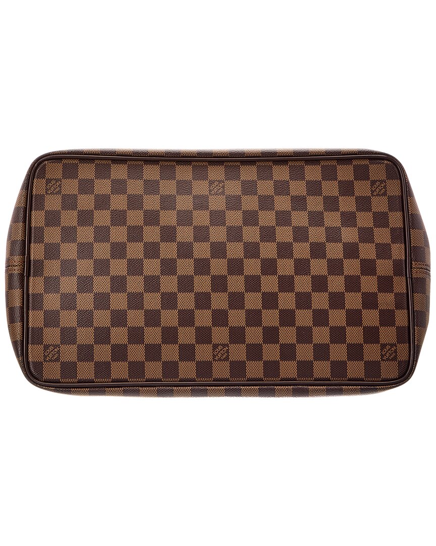 Louis Vuitton Louis Vuitton Brown Damier Ebene Coated Canvas Greenwich Pm (Authentic