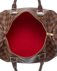 Louis Vuitton Louis Vuitton Brown Damier Ebene Coated Canvas Speedy 30 (Authentic Pre-Loved)