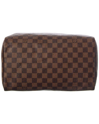Louis Vuitton Louis Vuitton Brown Damier Ebene Coated Canvas Speedy 30 (Authentic Pre-Loved)