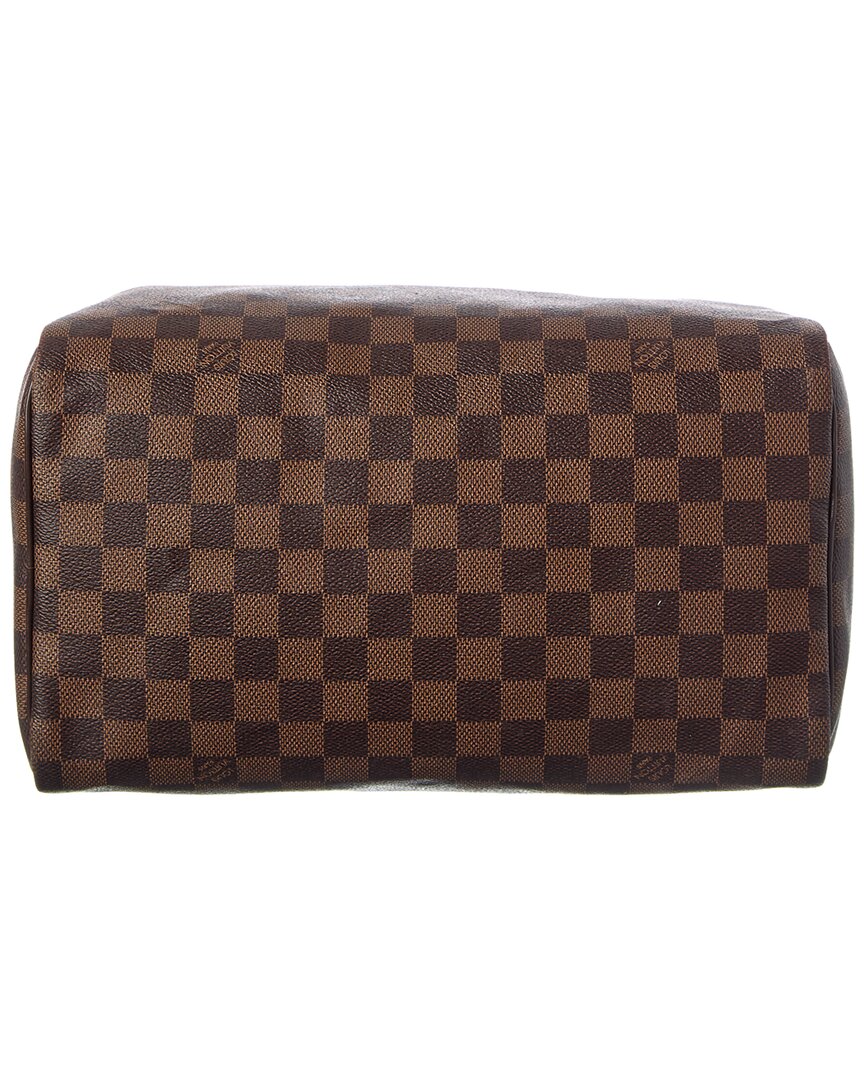 Louis Vuitton Louis Vuitton Brown Damier Ebene Coated Canvas Speedy 30 (Authentic Pre-Loved)