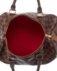 Louis Vuitton Louis Vuitton Brown Damier Ebene Coated Canvas Speedy 30 (Authentic Pre-Loved)