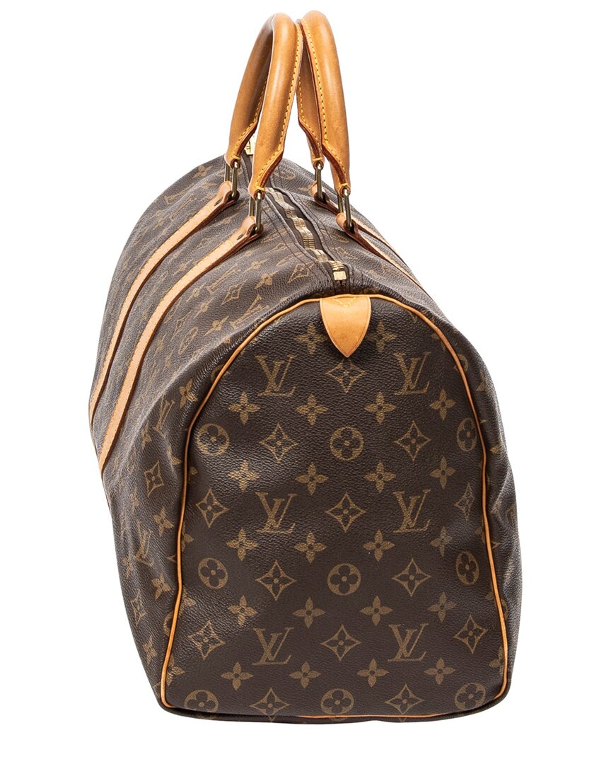 Louis Vuitton Louis Vuitton Brown Monogram Canvas Keepall 45 (Authentic Pre-Loved)
