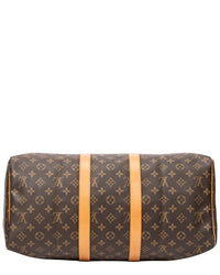 Louis Vuitton Louis Vuitton Brown Monogram Canvas Keepall 45 (Authentic Pre-Loved)