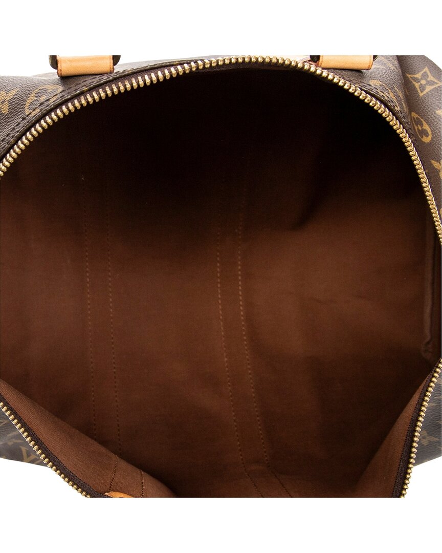 Louis Vuitton Louis Vuitton Brown Monogram Canvas Keepall 45 (Authentic Pre-Loved)