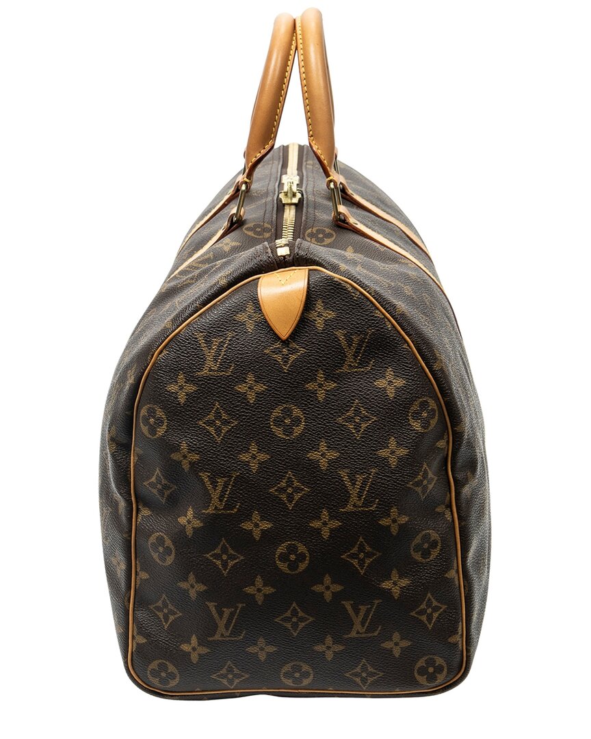 Louis Vuitton Louis Vuitton Brown Monogram Canvas Keepall 45 (Authentic Pre-Loved)