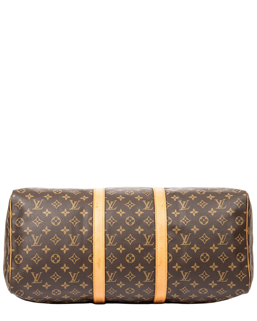 Louis Vuitton Louis Vuitton Brown Monogram Canvas Keepall 50 (Authentic Pre-Loved)