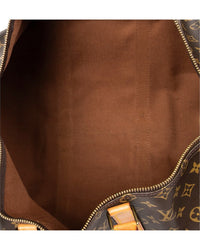 Louis Vuitton Louis Vuitton Brown Monogram Canvas Keepall 50 (Authentic Pre-Loved)