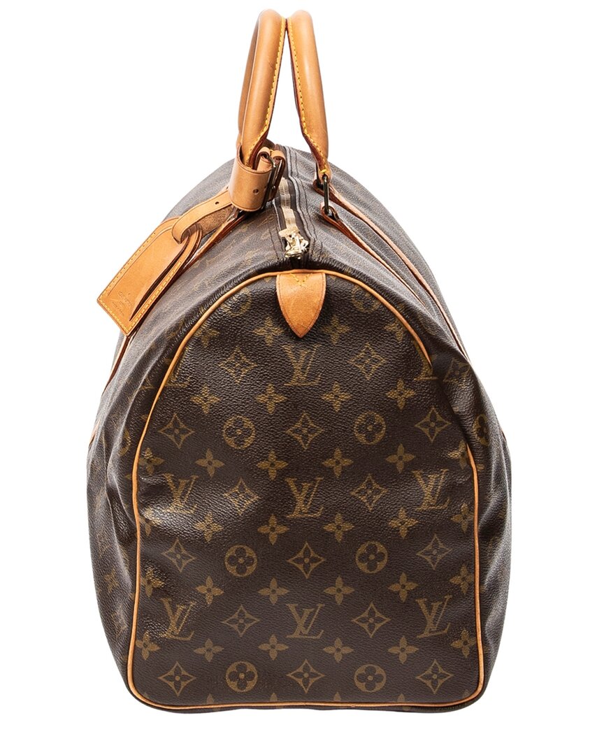 Louis Vuitton Louis Vuitton Brown Monogram Canvas Keepall 50 (Authentic Pre-Loved)