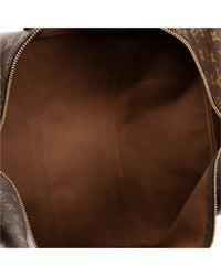 Louis Vuitton Louis Vuitton Brown Monogram Canvas Keepall 50 (Authentic Pre-Loved)