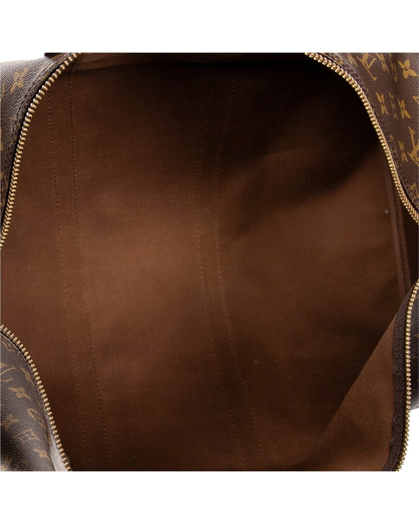 Louis Vuitton Louis Vuitton Brown Monogram Canvas Keepall 50 (Authentic Pre-Loved)