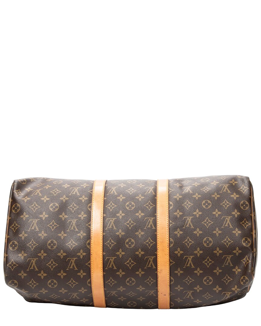 Louis Vuitton Louis Vuitton Brown Monogram Canvas Keepall 50 (Authentic Pre-Loved)
