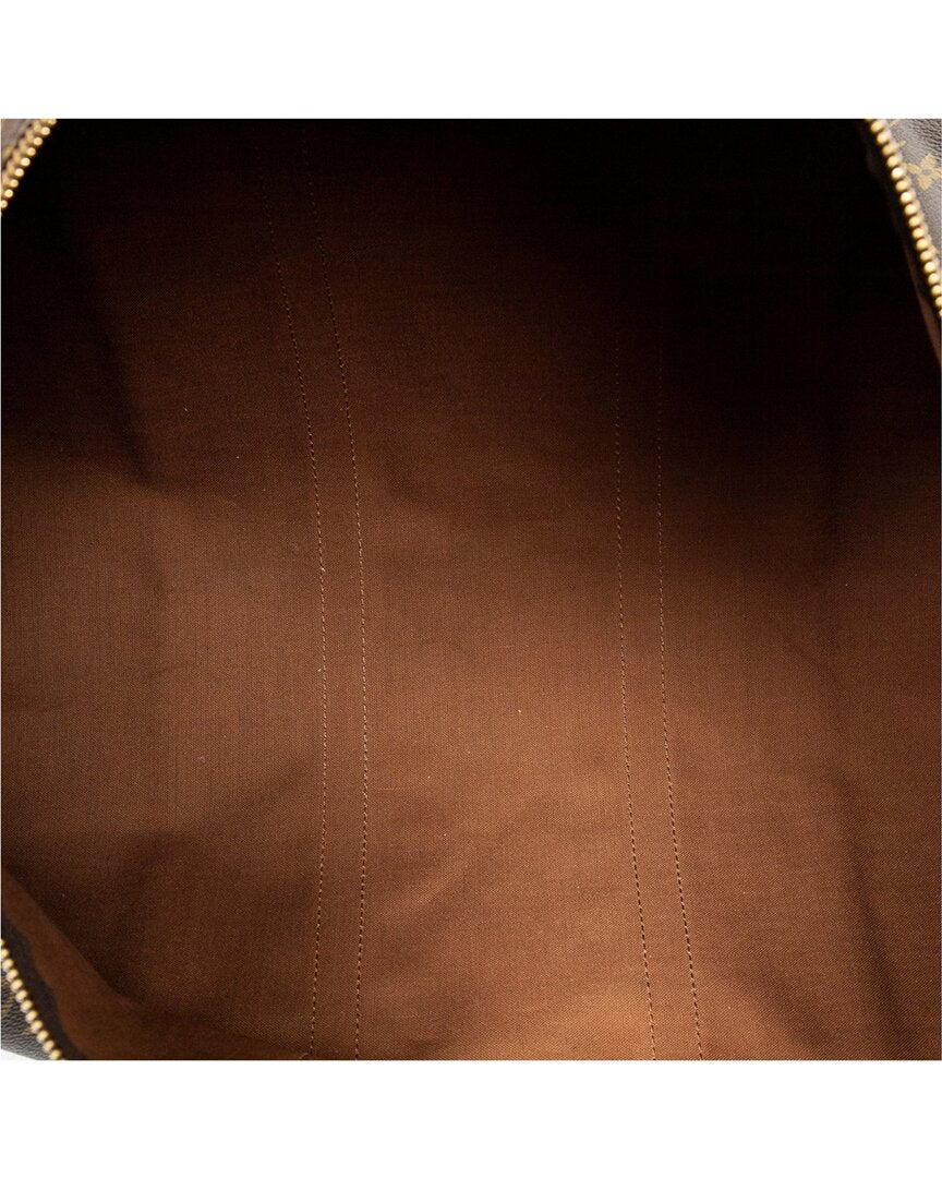 Louis Vuitton Louis Vuitton Brown Monogram Canvas Keepall 55 (Authentic Pre-Loved)