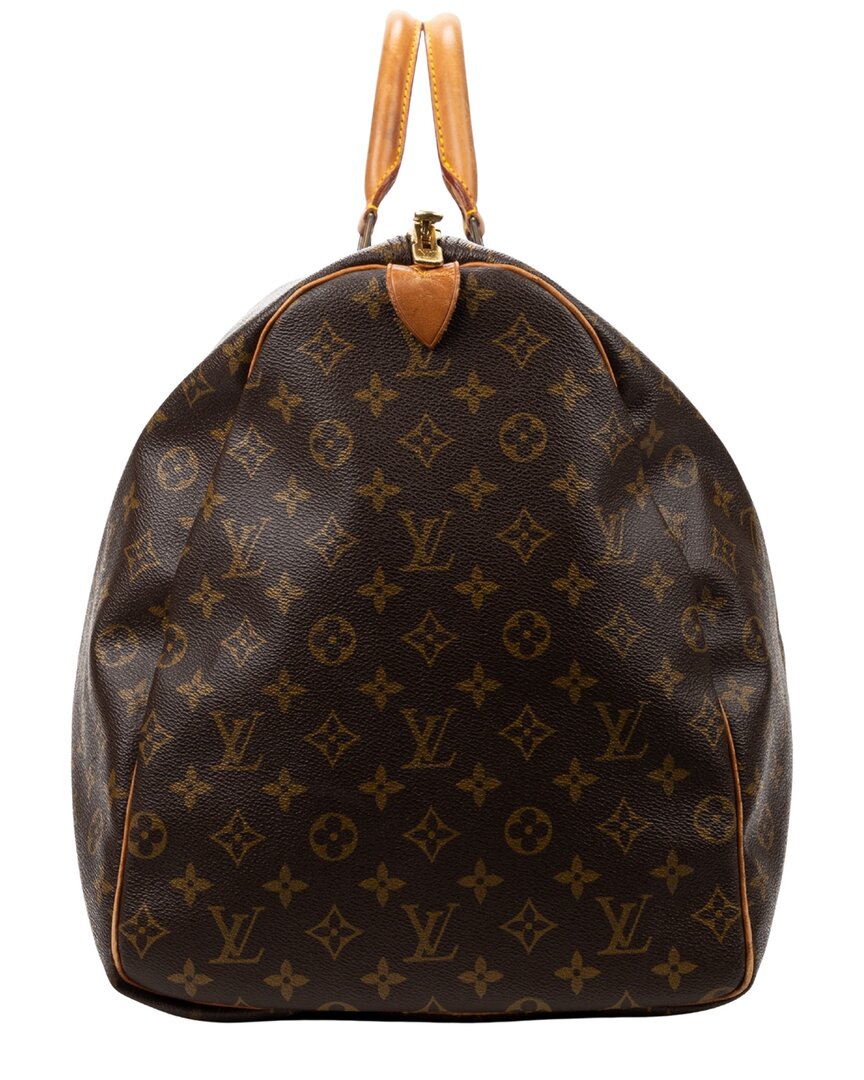Louis Vuitton Louis Vuitton Brown Monogram Canvas Keepall 60 (Authentic Pre-Loved)
