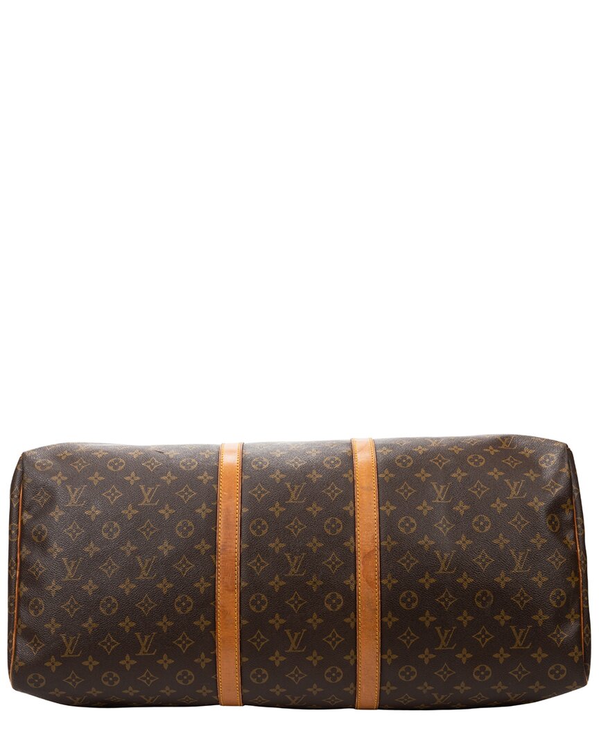 Louis Vuitton Louis Vuitton Brown Monogram Canvas Keepall 60 (Authentic Pre-Loved)
