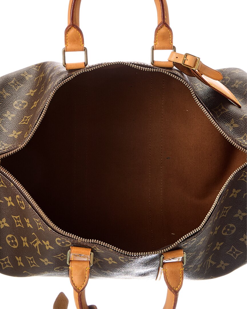 Louis Vuitton Louis Vuitton Brown Monogram Canvas Keepall 45 Mss (Authentic Pre-Loved)