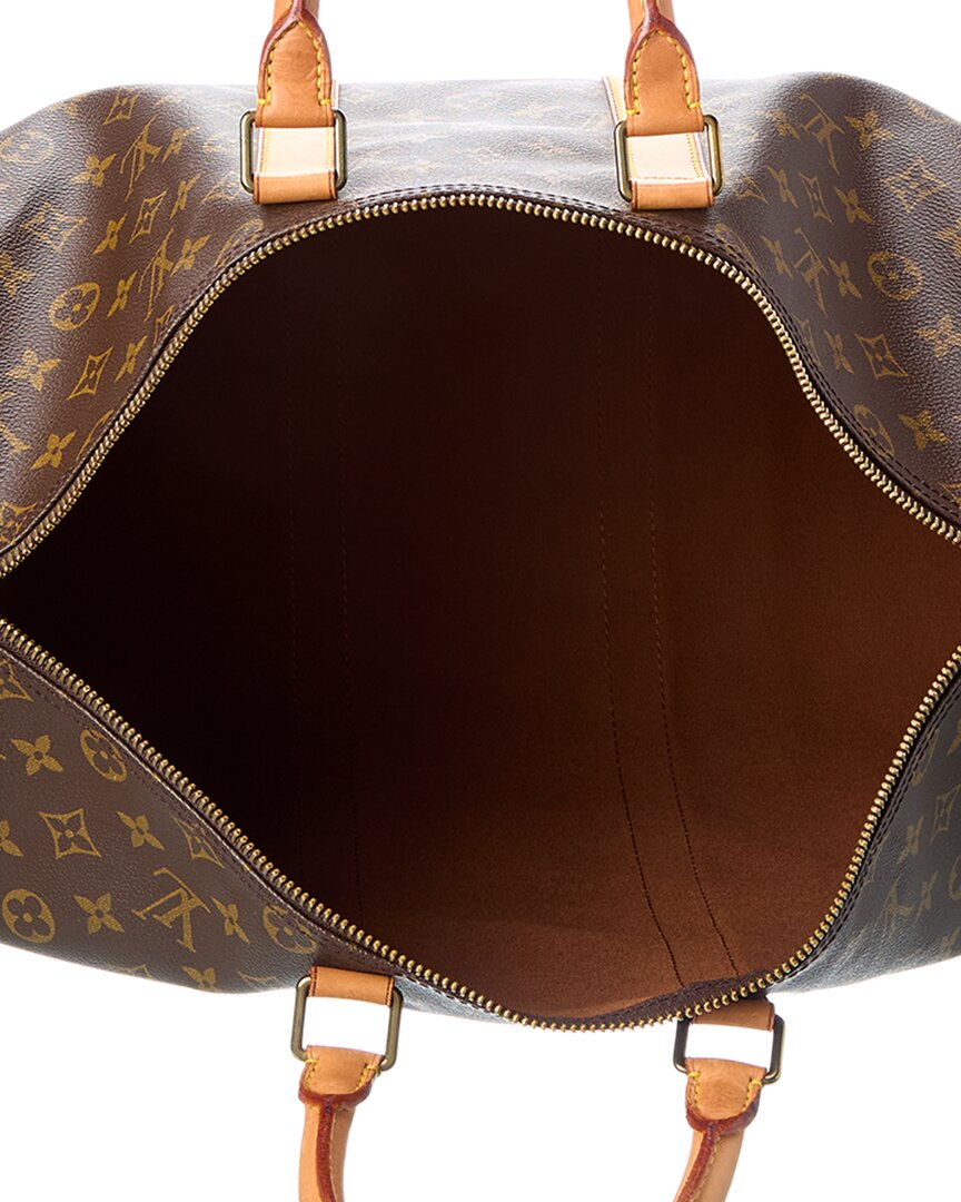 Louis Vuitton Louis Vuitton Brown Monogram Canvas Keepall 45 (Authentic Pre-Loved)