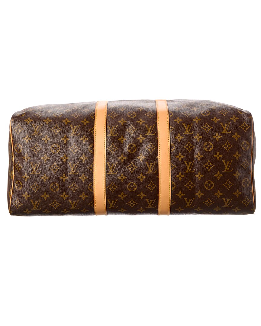 Louis Vuitton Louis Vuitton Brown Monogram Canvas Keepall (Authentic Pre-Loved)