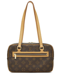 Louis Vuitton Pre-Owned Louis Vuitton Brown Monogram Coated Canvas Cite Mm (Authentic Pre-Loved)