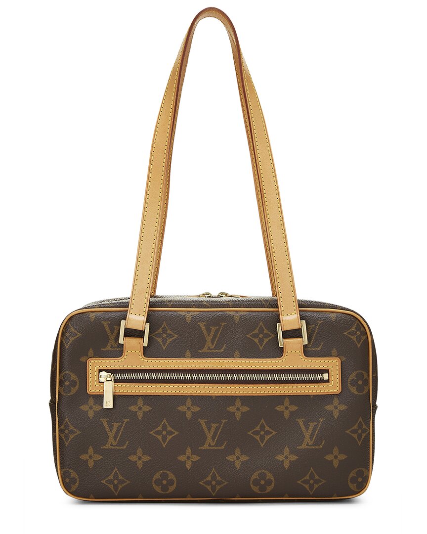Louis Vuitton Pre-Owned Louis Vuitton Brown Monogram Coated Canvas Cite Mm (Authentic Pre-Loved)