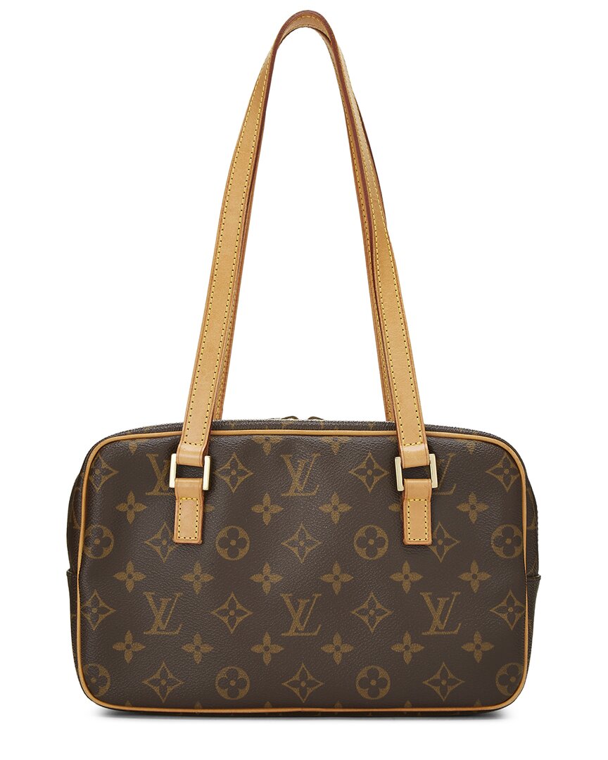 Louis Vuitton Pre-Owned Louis Vuitton Brown Monogram Coated Canvas Cite Mm (Authentic Pre-Loved)