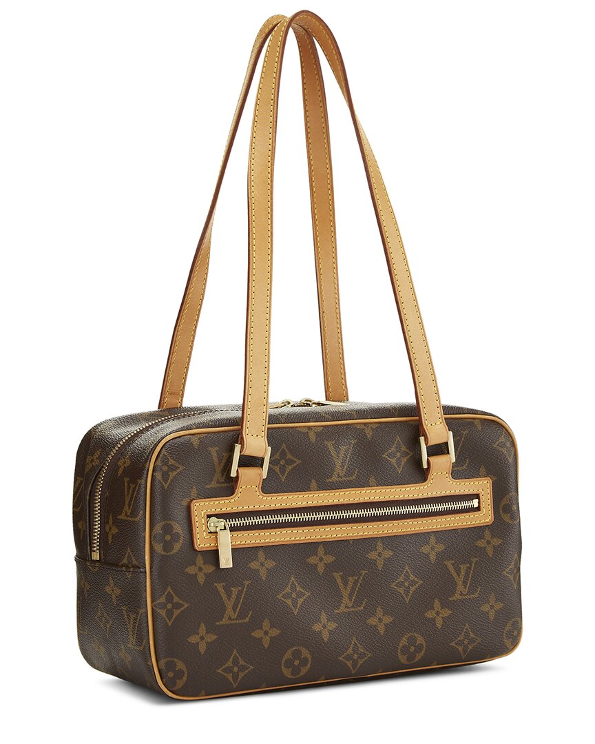 Louis Vuitton Pre-Owned Louis Vuitton Brown Monogram Coated Canvas Cite Mm (Authentic Pre-Loved)