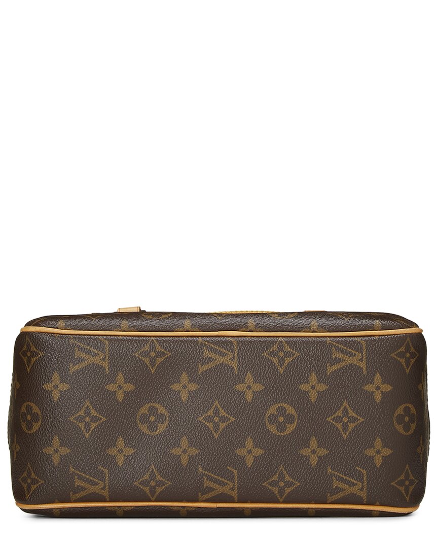 Louis Vuitton Pre-Owned Louis Vuitton Brown Monogram Coated Canvas Cite Mm (Authentic Pre-Loved)